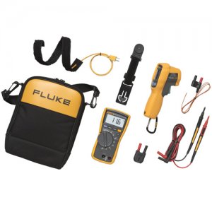fluke-116-62-max-hvac-technician-s-combo-kit-true-rms-multimeter-and-infrared-thermometer-kit